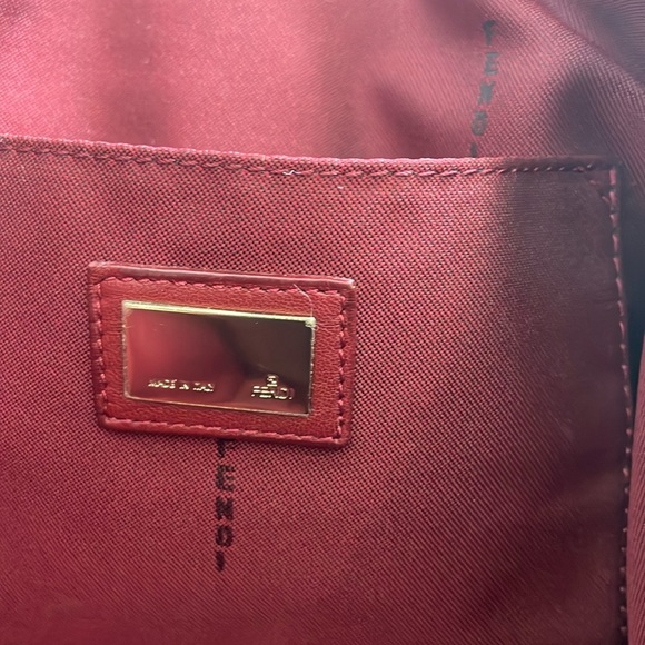Rare Vintage Fendi red leather purse - Picture 5 of 7